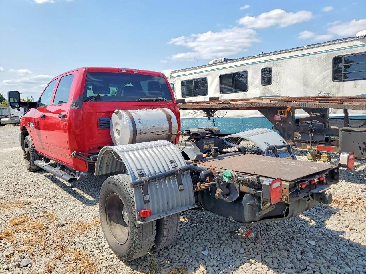 2014 Ram 3500 Красный vin: 3C7WRTCL2EG287385