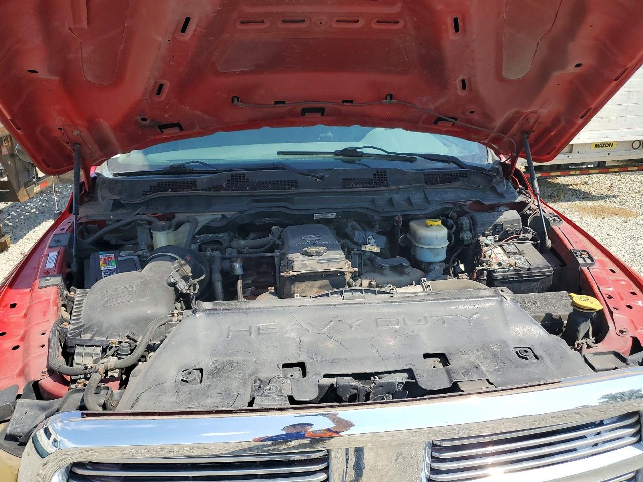 2014 Ram 3500 Красный vin: 3C7WRTCL2EG287385