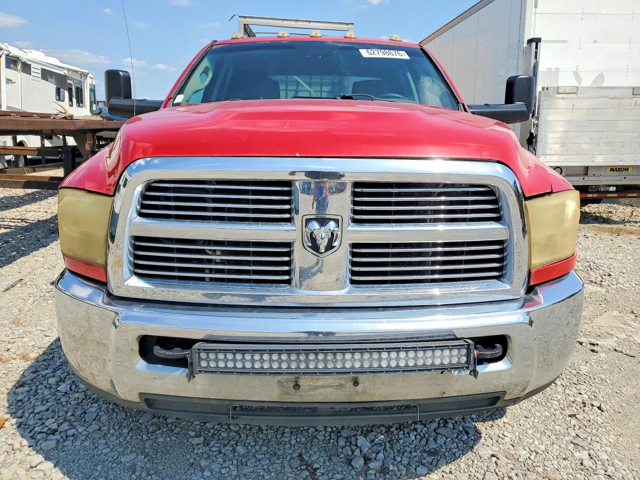 2014 Ram 3500 Красный vin: 3C7WRTCL2EG287385