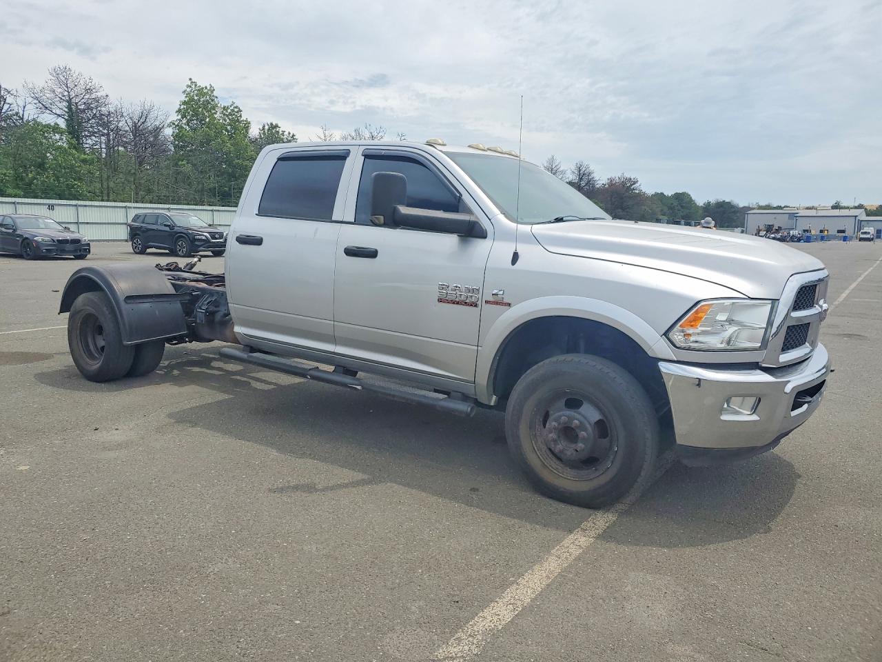 2015 Ram 3500 Silver vin: 3C7WRTCL9FG592898