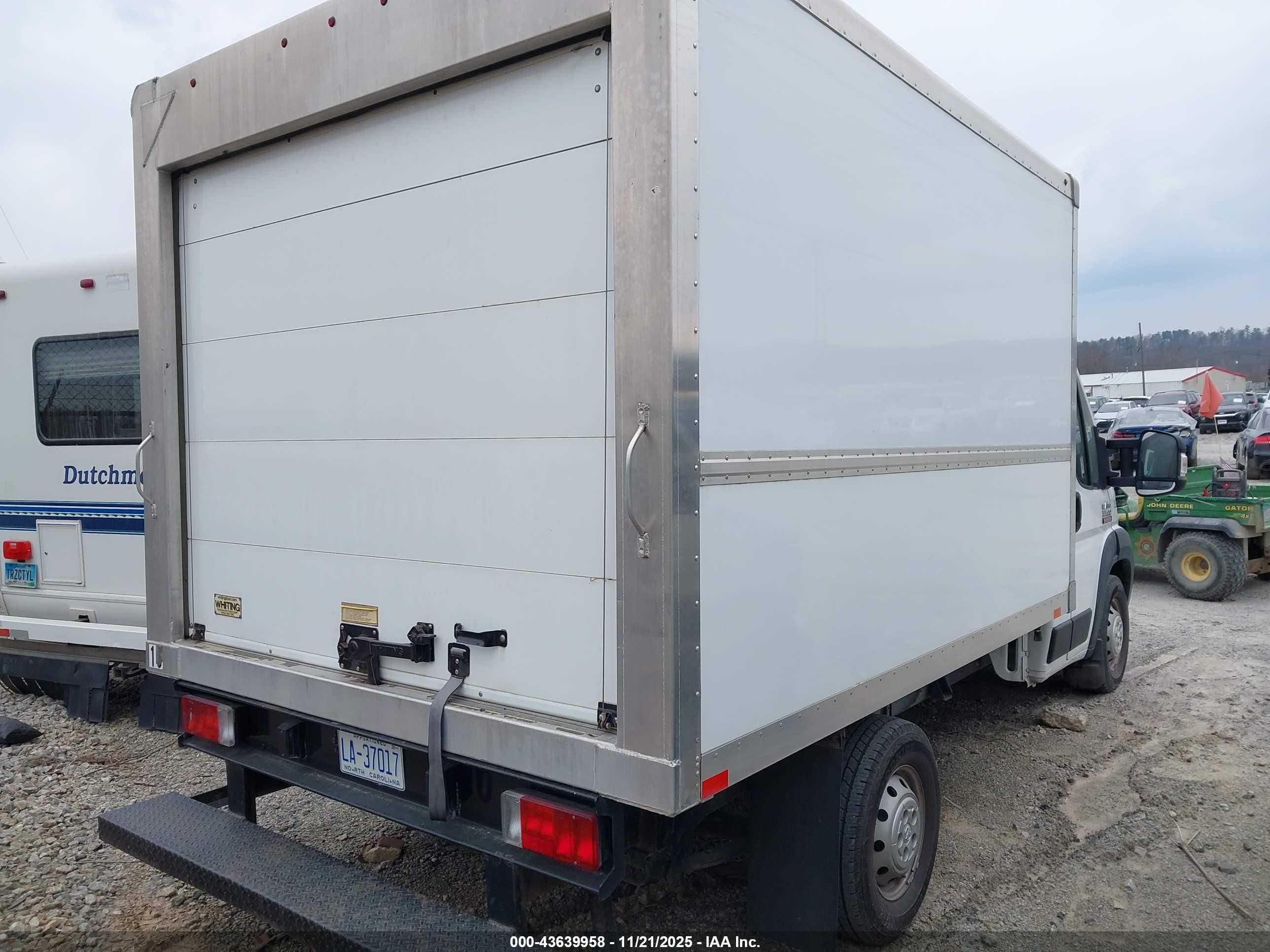 2019 Ram Promaster 3500 Cab *ors*   Белый vin: 3C7WRVEG1KE545835