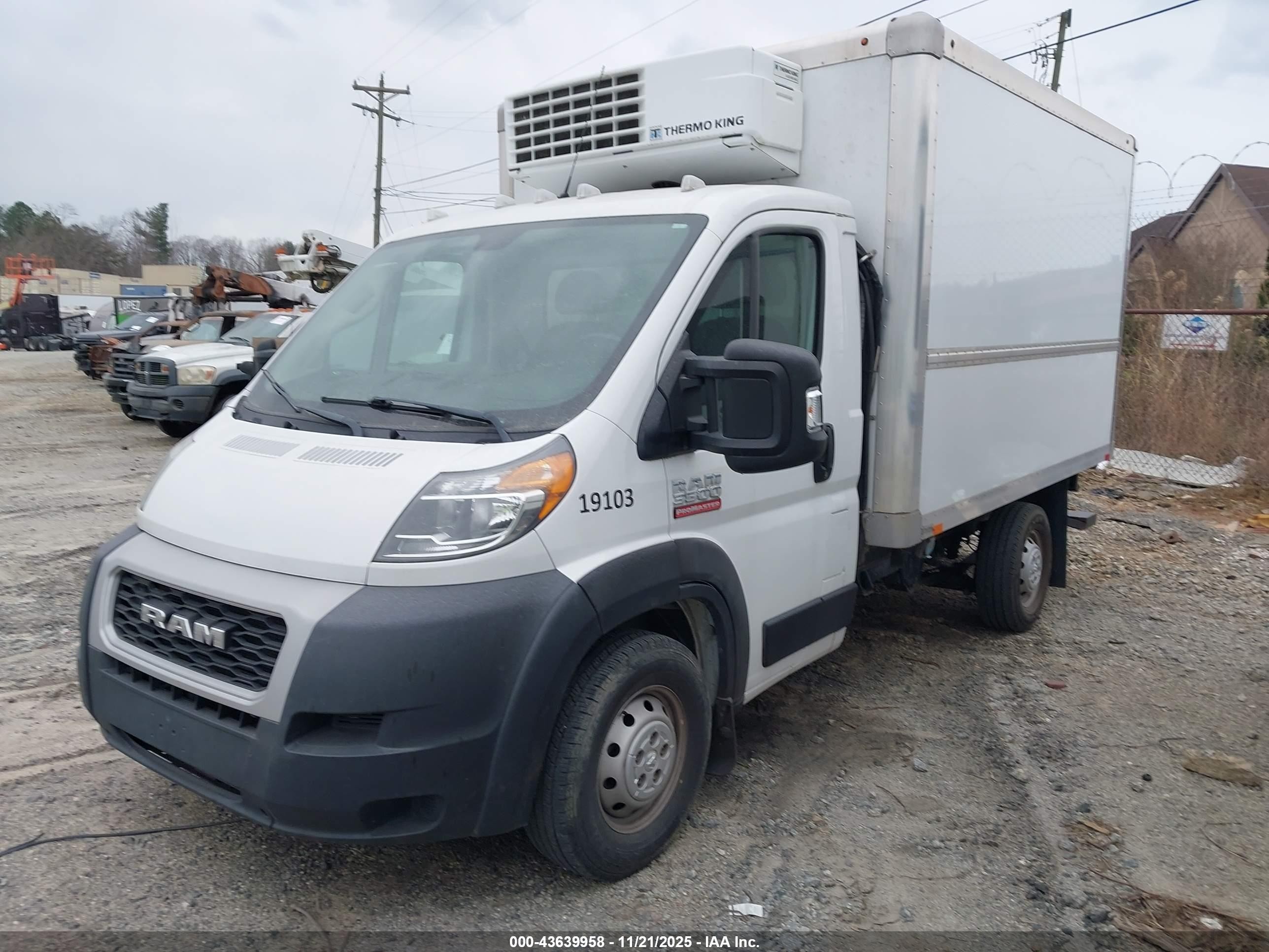 2019 Ram Promaster 3500 Cab *ors*   Белый vin: 3C7WRVEG1KE545835