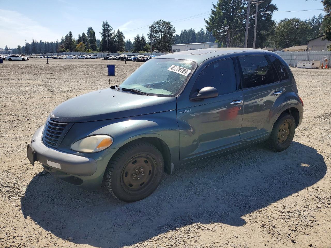 2003 Chrysler Pt Cruiser Classic Gray vin: 3C8FY48B33T538570