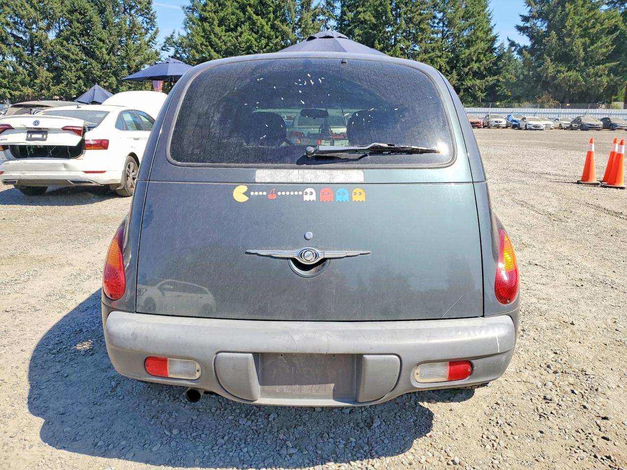 2003 Chrysler Pt Cruiser Classic Gray vin: 3C8FY48B33T538570