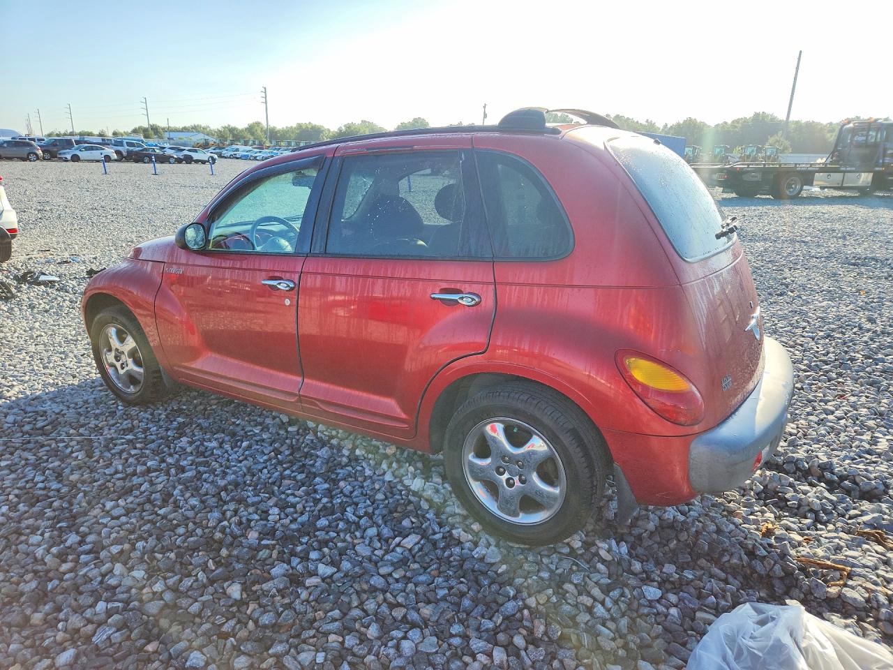 2001 Chrysler Pt Cruiser Красный vin: 3C8FY4BB01T270230