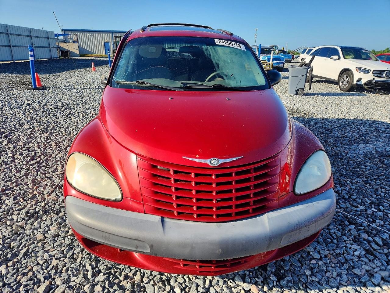 2001 Chrysler Pt Cruiser Красный vin: 3C8FY4BB01T270230
