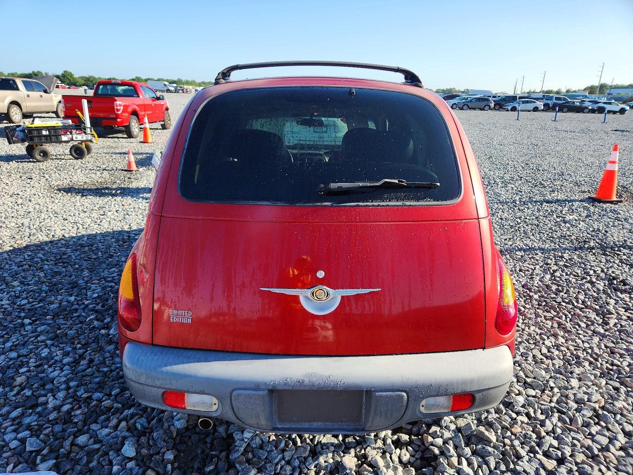 2001 Chrysler Pt Cruiser Красный vin: 3C8FY4BB01T270230