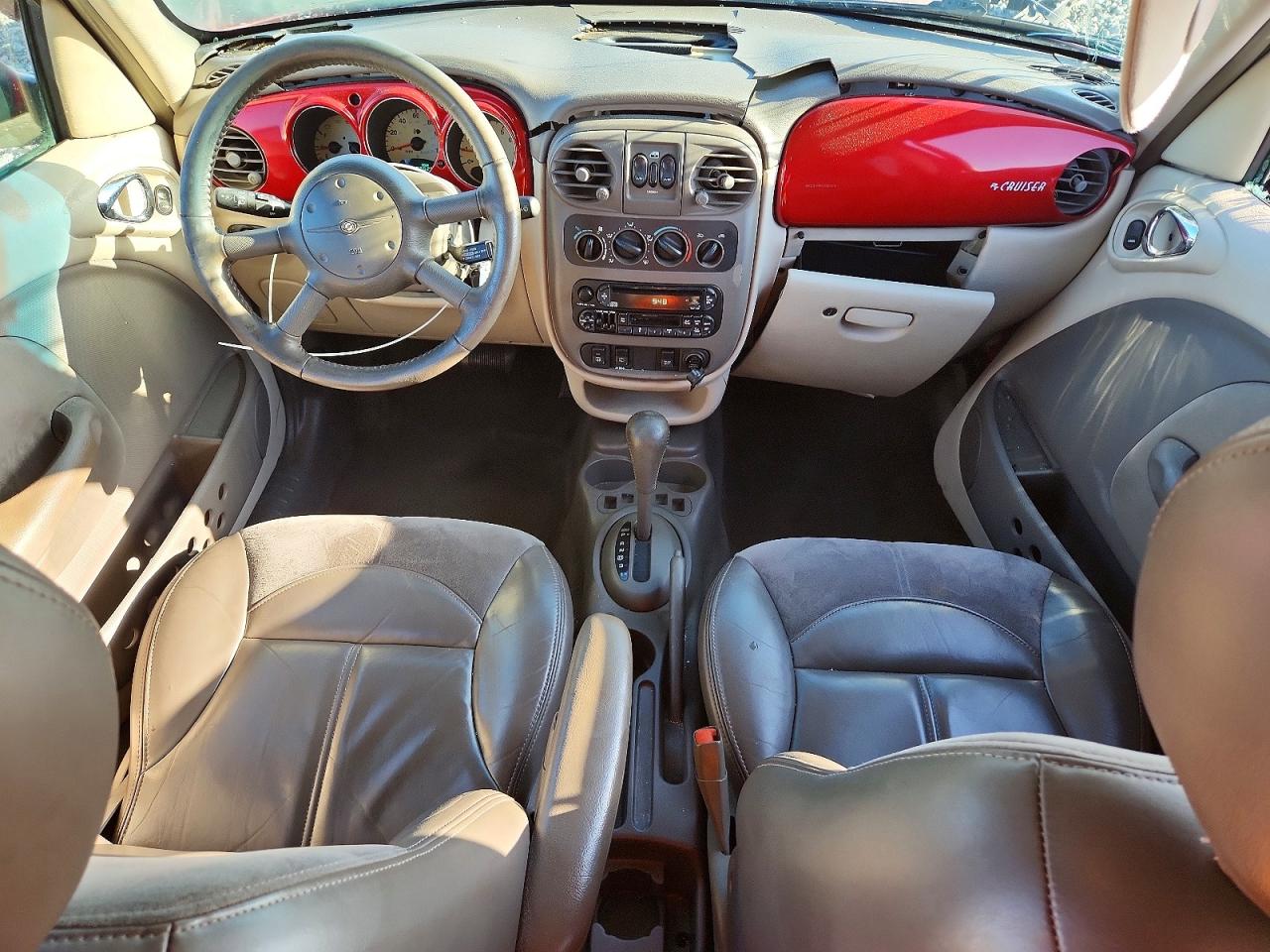 2001 Chrysler Pt Cruiser Красный vin: 3C8FY4BB01T270230