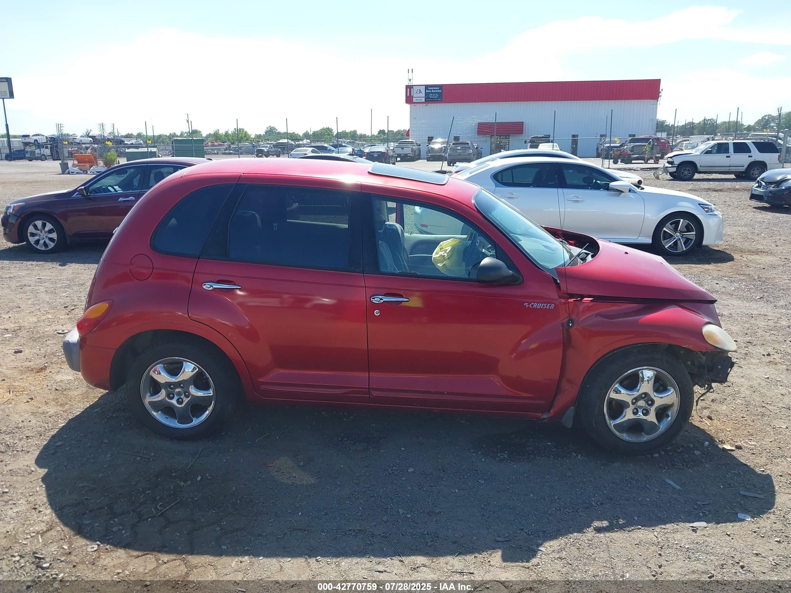 2001 Chrysler Pt Cruiser   Red vin: 3C8FY4BB01T671664