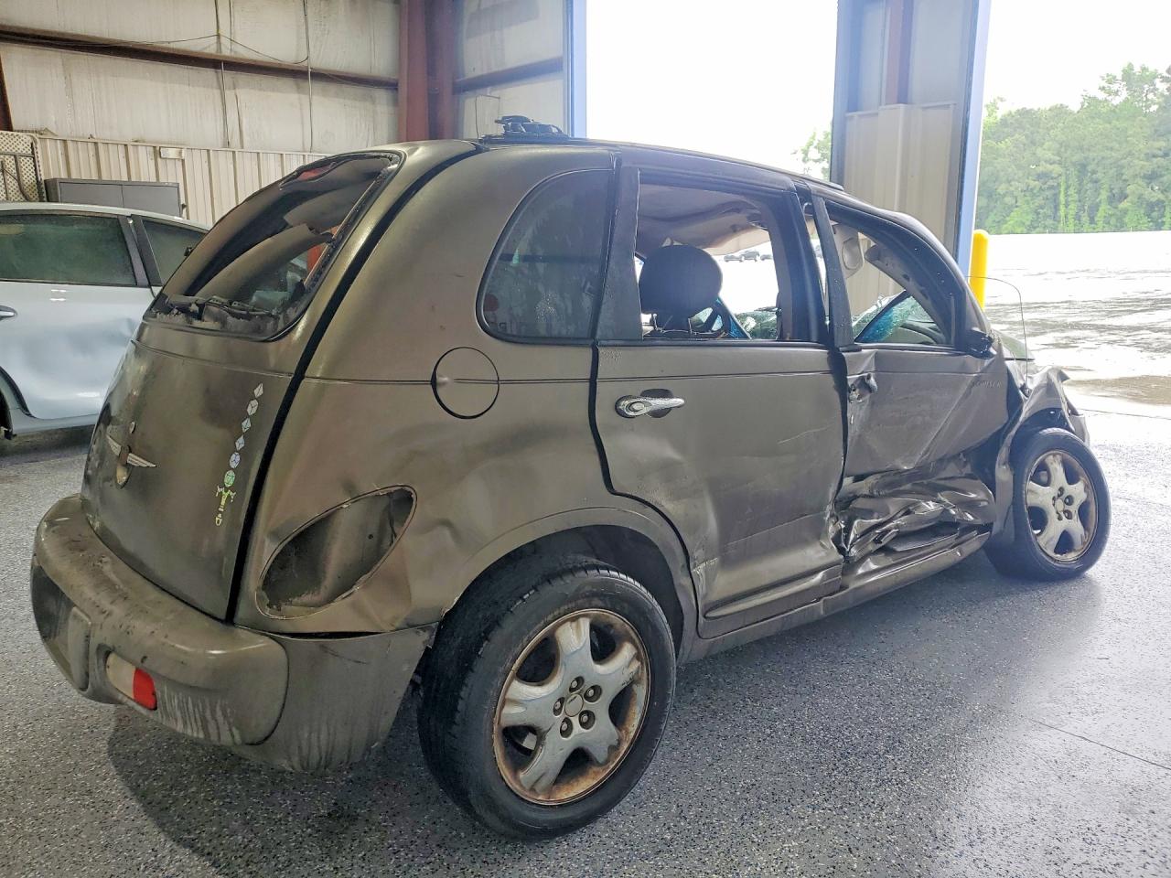 2001 Chrysler Pt Cruiser Brown vin: 3C8FY4BB11T522857