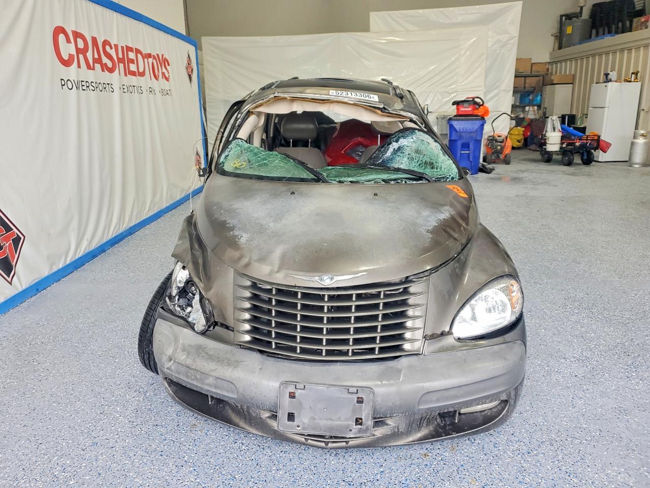 2001 Chrysler Pt Cruiser Brown vin: 3C8FY4BB11T522857