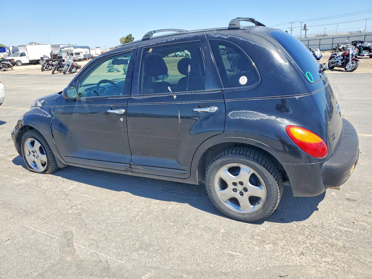2001 Chrysler Pt Cruiser Black vin: 3C8FY4BB21T625141