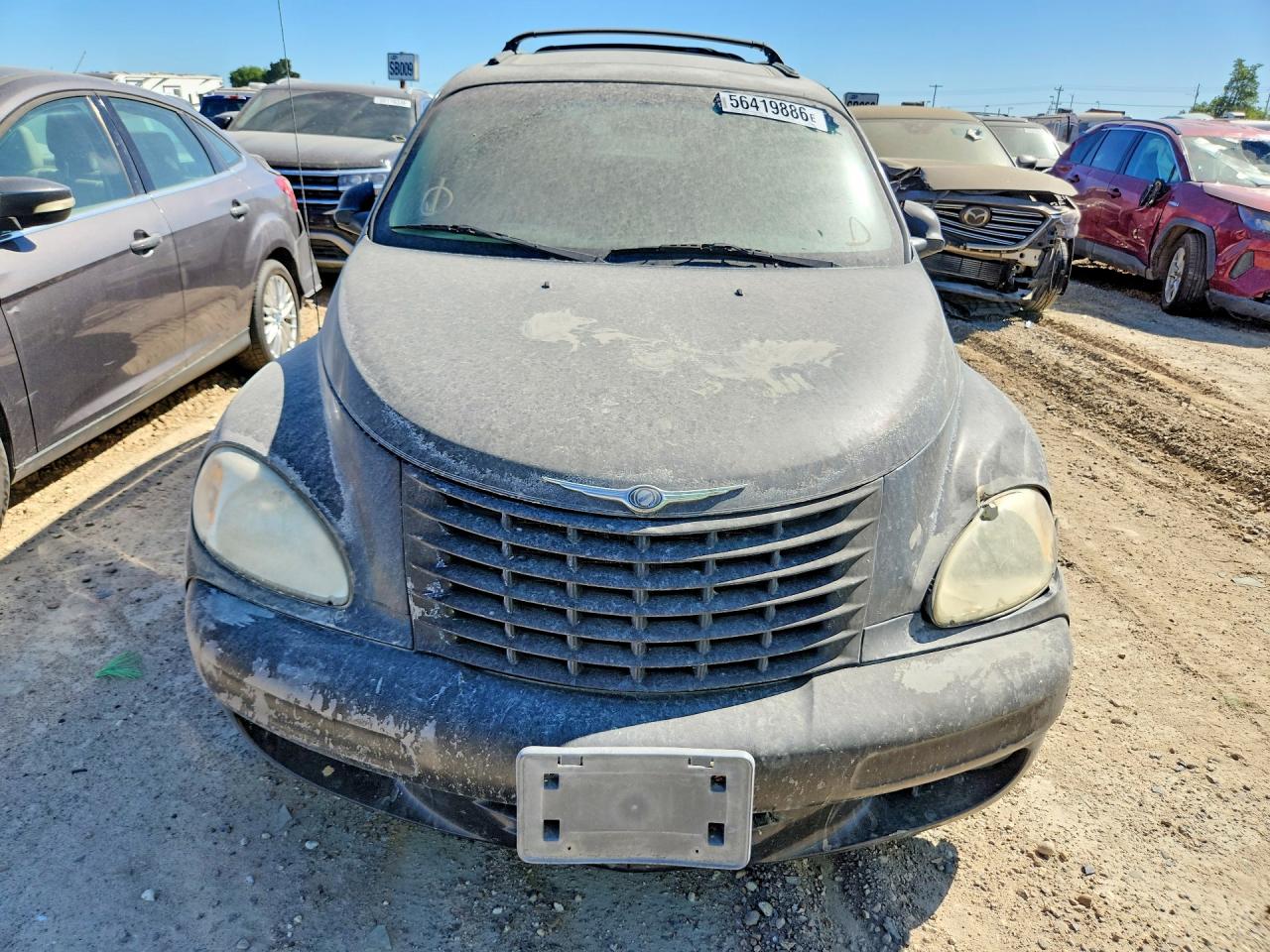 2001 Chrysler Pt Cruiser Black vin: 3C8FY4BB21T625141