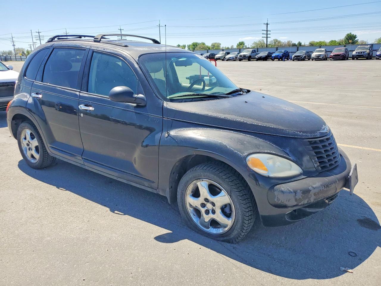2001 Chrysler Pt Cruiser Black vin: 3C8FY4BB21T625141
