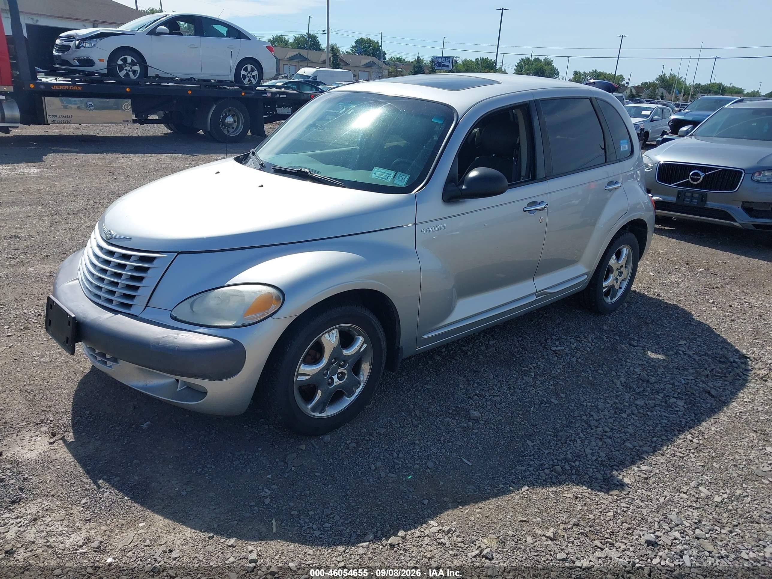2001 Chrysler Pt Cruiser   Silver vin: 3C8FY4BB21T670869