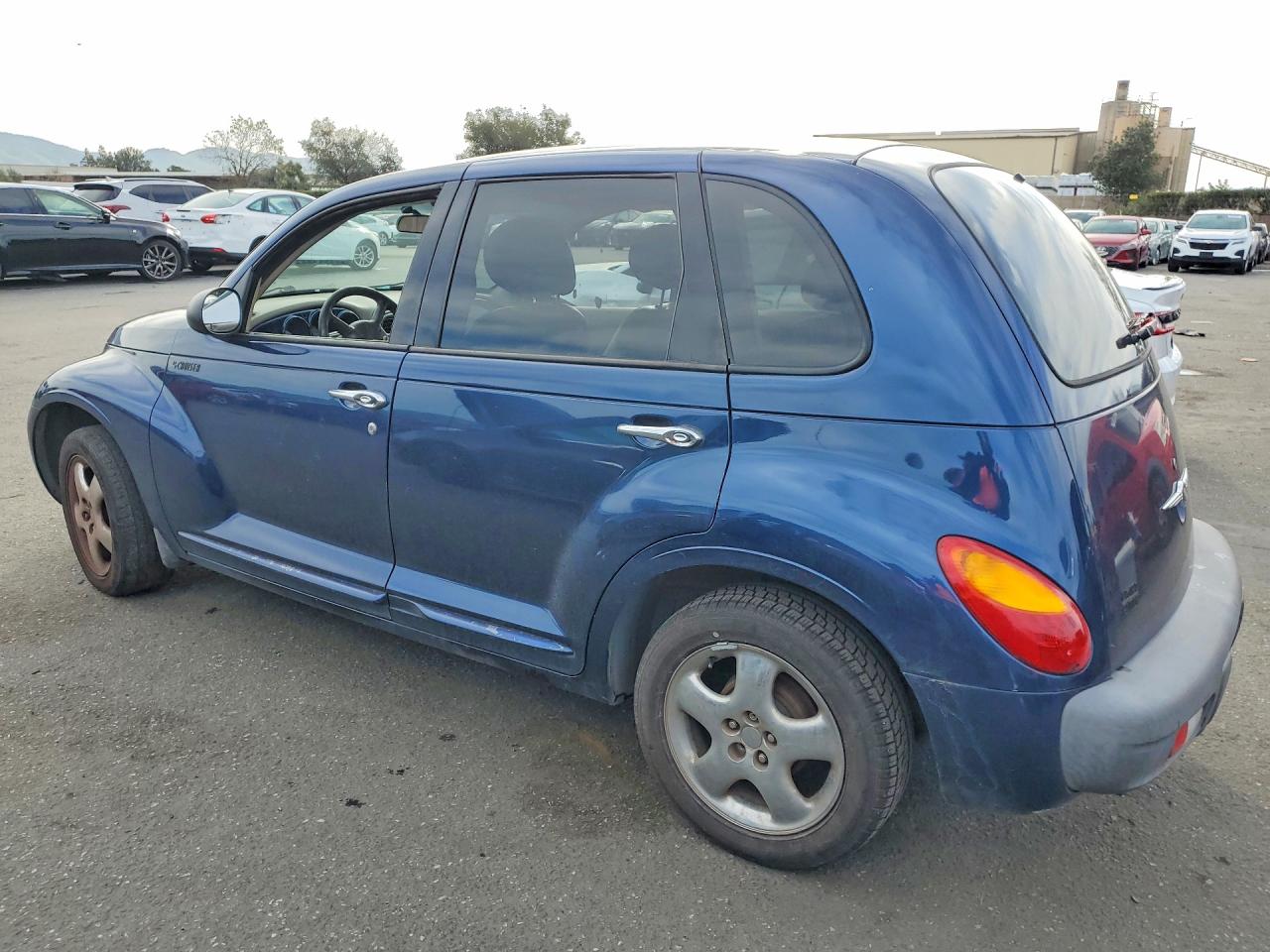 2001 Chrysler Pt Cruiser Blue vin: 3C8FY4BB31T272537