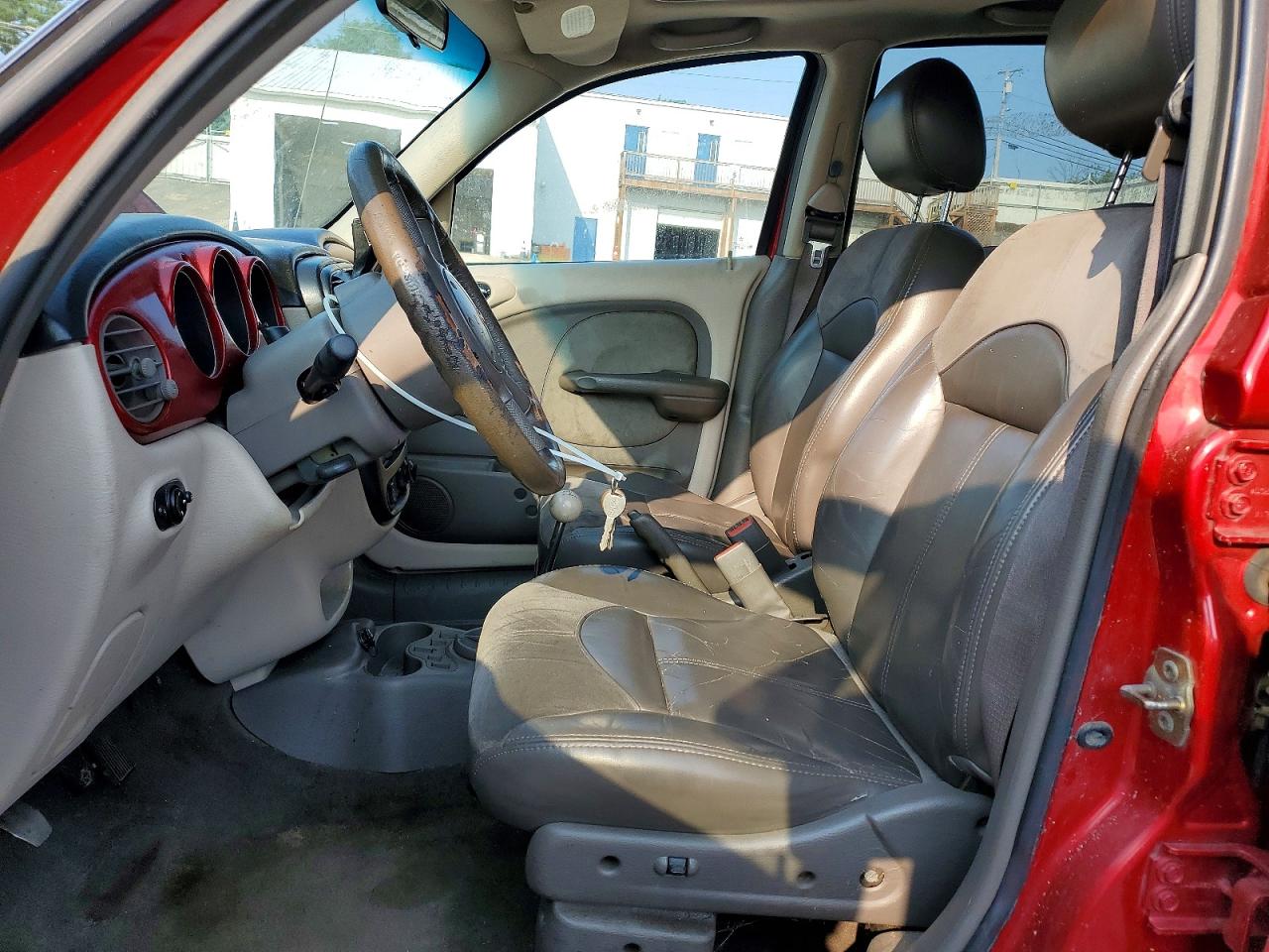 2001 Chrysler Pt Cruiser Red vin: 3C8FY4BB31T658262