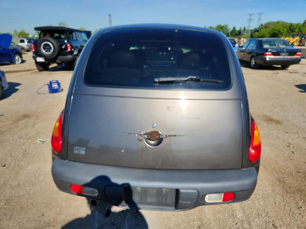 2001 Chrysler Pt Cruiser Gray vin: 3C8FY4BB31T698731