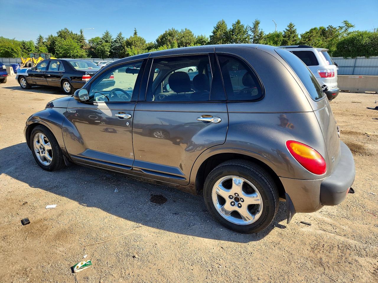 2001 Chrysler Pt Cruiser Gray vin: 3C8FY4BB31T698731