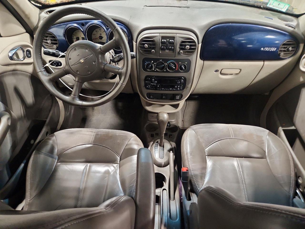2001 Chrysler Pt Cruiser Blue vin: 3C8FY4BB31T698793