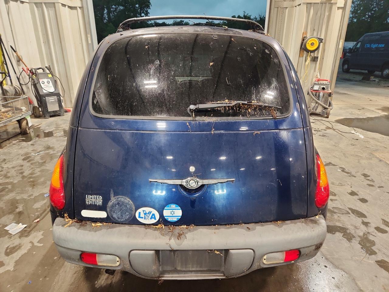 2001 Chrysler Pt Cruiser Blue vin: 3C8FY4BB31T698793
