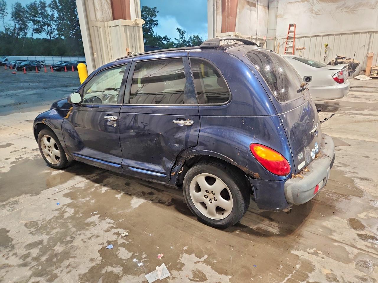2001 Chrysler Pt Cruiser Blue vin: 3C8FY4BB31T698793