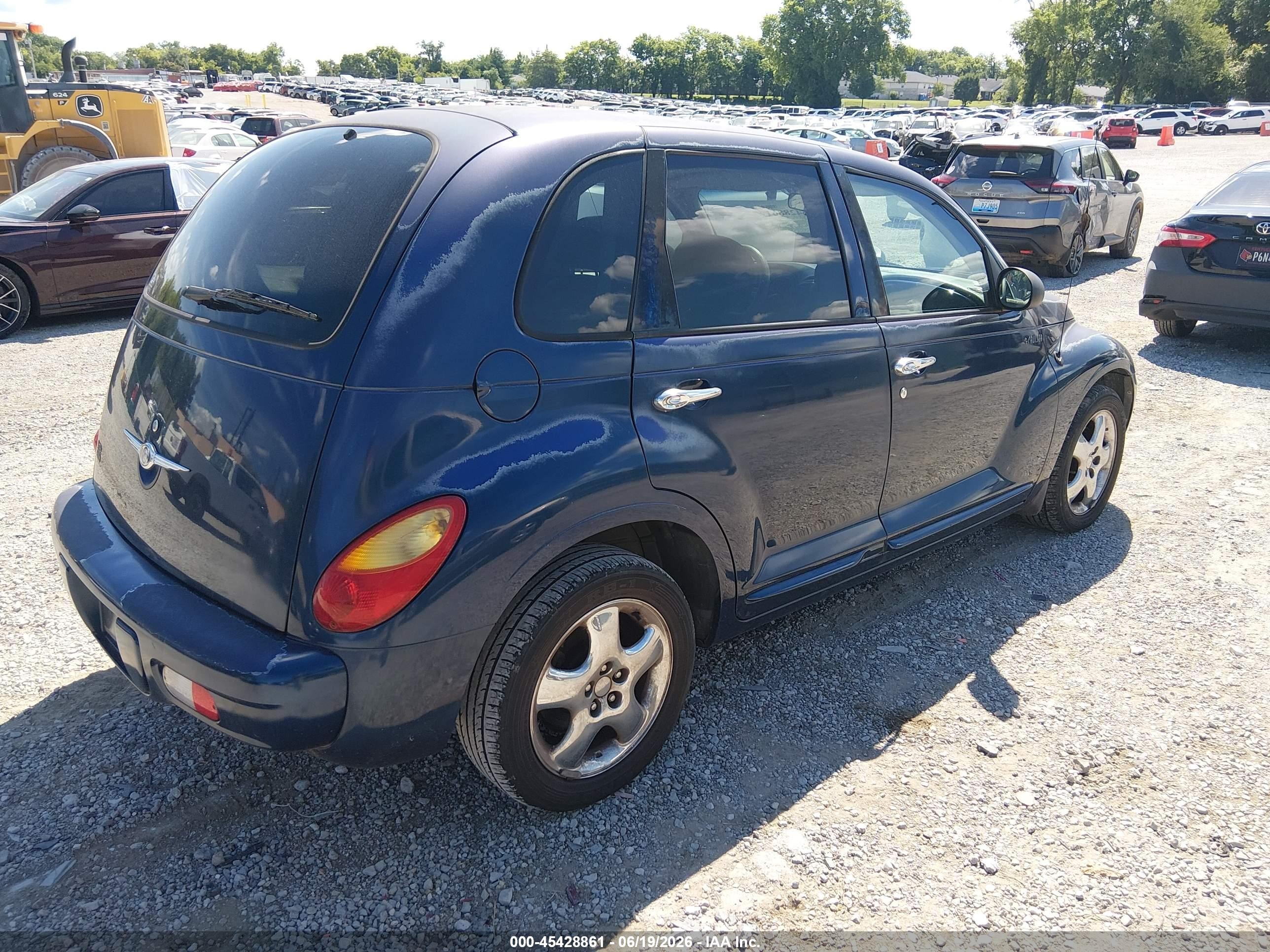 2001 Chrysler Pt Cruiser   Blue vin: 3C8FY4BB41T292294
