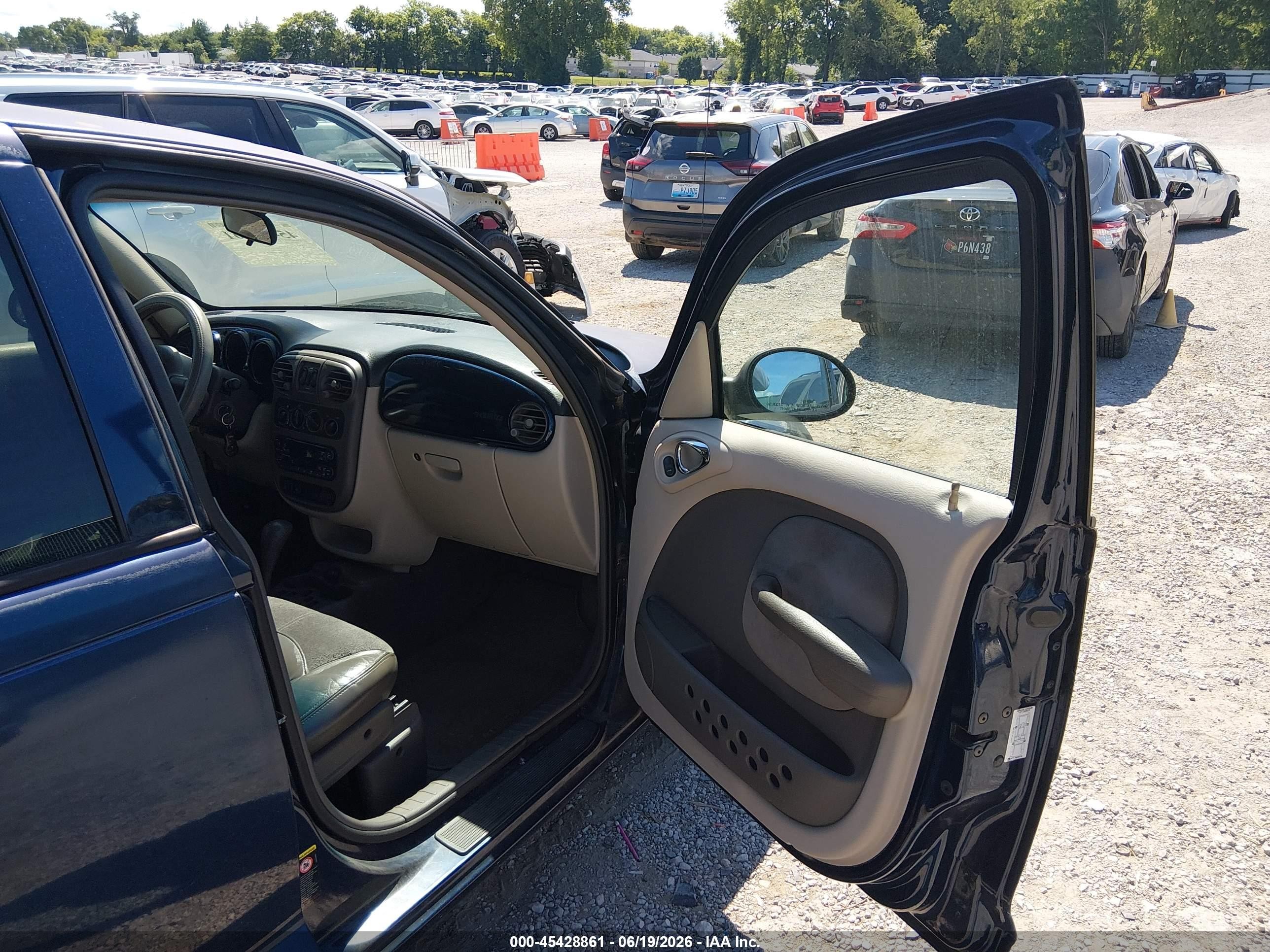 2001 Chrysler Pt Cruiser   Blue vin: 3C8FY4BB41T292294