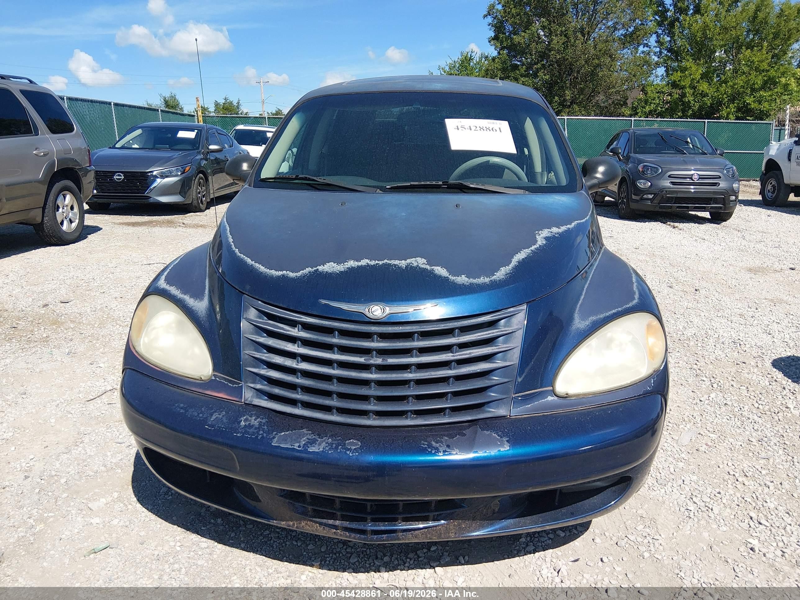 2001 Chrysler Pt Cruiser   Blue vin: 3C8FY4BB41T292294