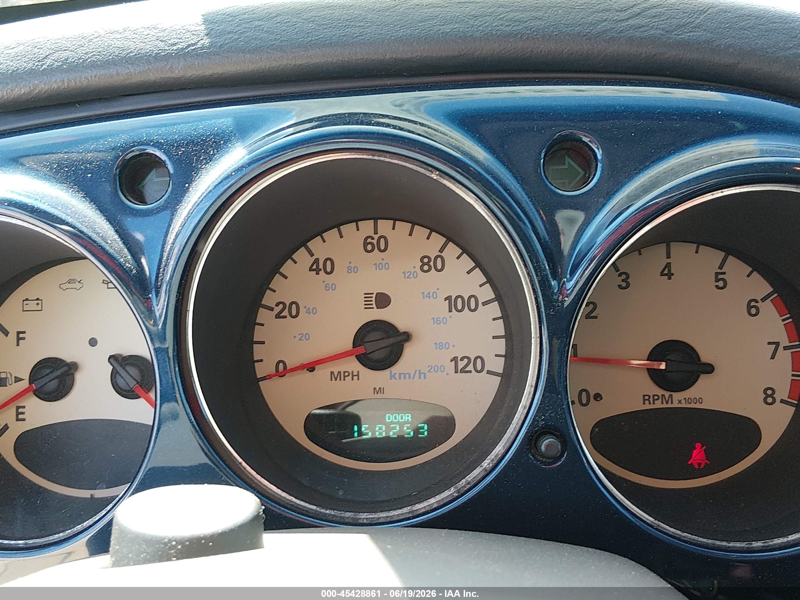 2001 Chrysler Pt Cruiser   Blue vin: 3C8FY4BB41T292294
