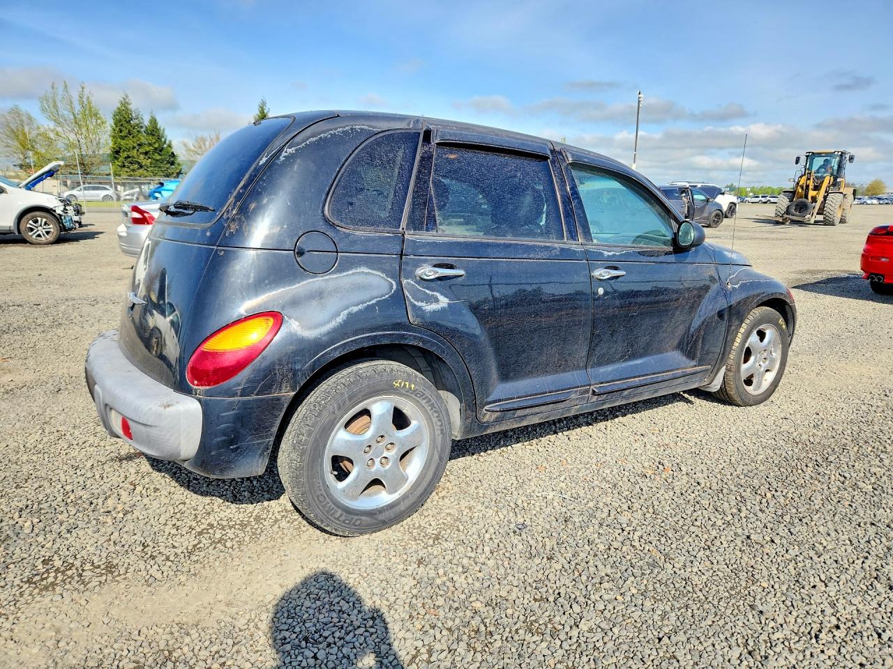 2001 Chrysler Pt Cruiser Black vin: 3C8FY4BB41T517412