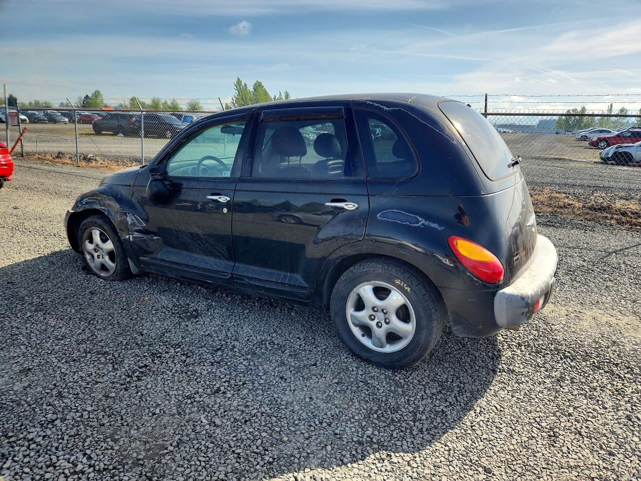 2001 Chrysler Pt Cruiser Black vin: 3C8FY4BB41T517412