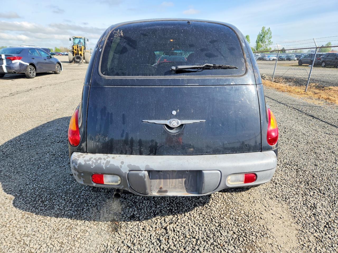 2001 Chrysler Pt Cruiser Black vin: 3C8FY4BB41T517412