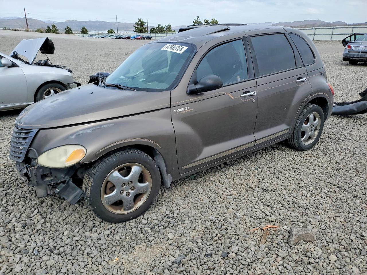 2001 Chrysler Pt Cruiser Gold vin: 3C8FY4BB41T525879