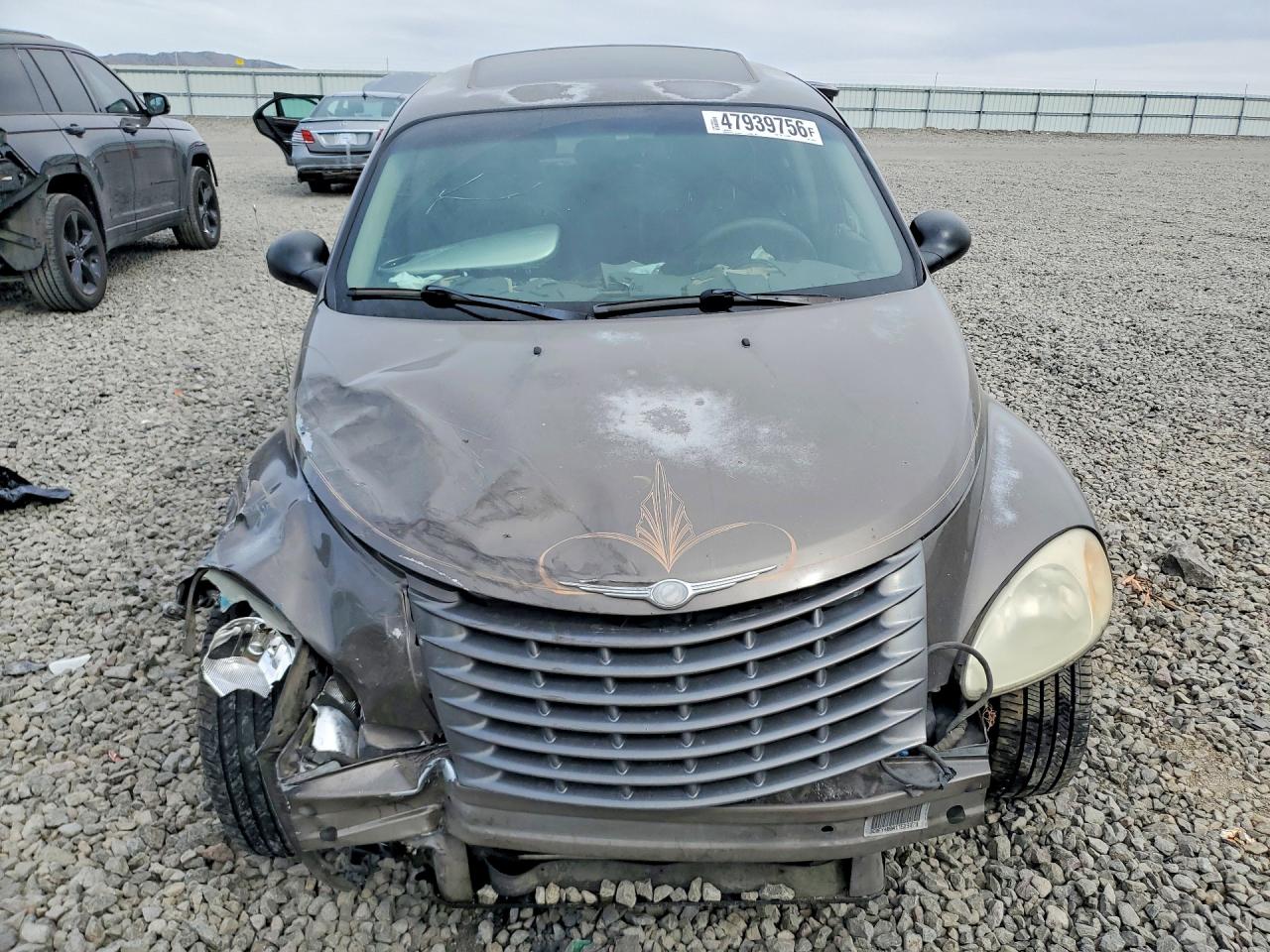 2001 Chrysler Pt Cruiser Gold vin: 3C8FY4BB41T525879