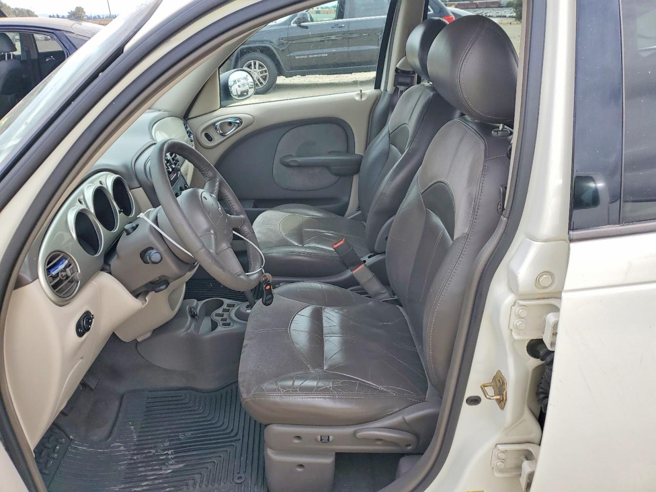 2001 Chrysler Pt Cruiser Белый vin: 3C8FY4BB41T589579