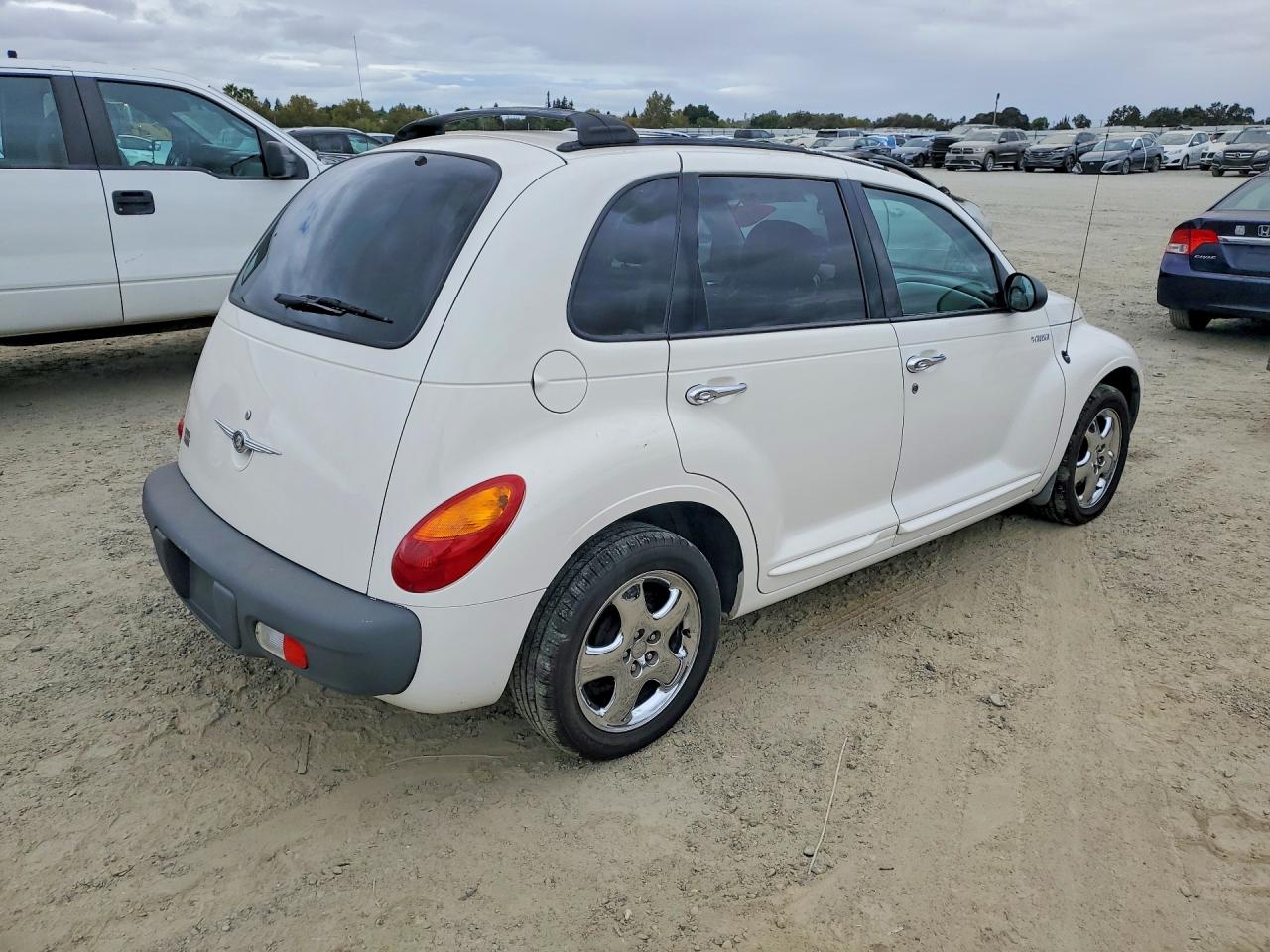 2001 Chrysler Pt Cruiser Белый vin: 3C8FY4BB41T589579