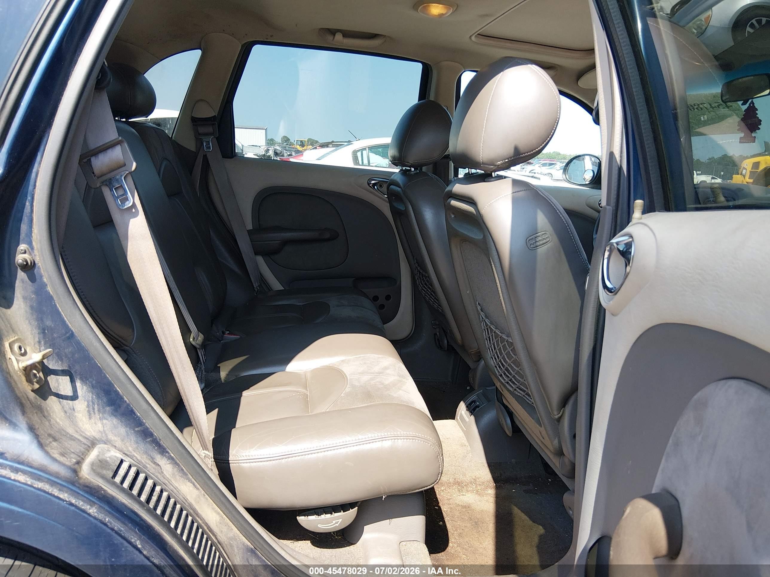 2001 Chrysler Pt Cruiser   Синий vin: 3C8FY4BB51T284611