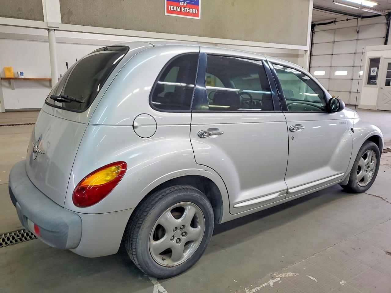 2001 Chrysler Pt Cruiser Silver vin: 3C8FY4BB51T309457