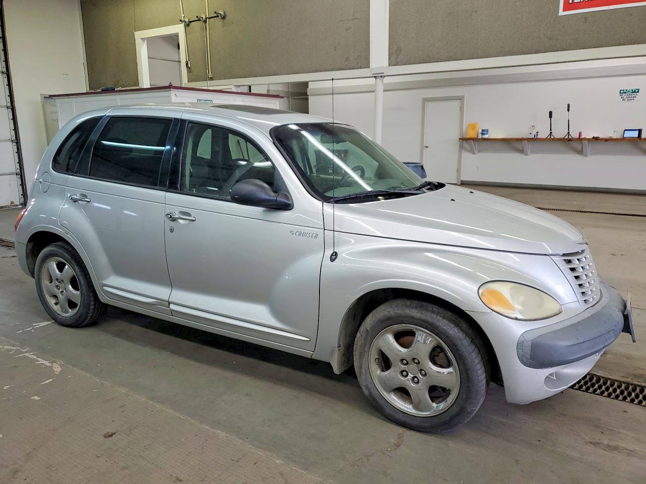 2001 Chrysler Pt Cruiser Silver vin: 3C8FY4BB51T309457