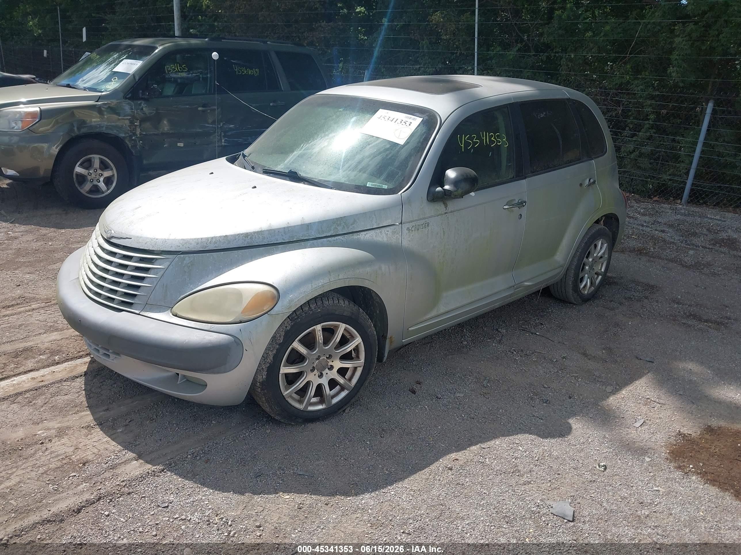 2001 Chrysler Pt Cruiser   Silver vin: 3C8FY4BB51T526149