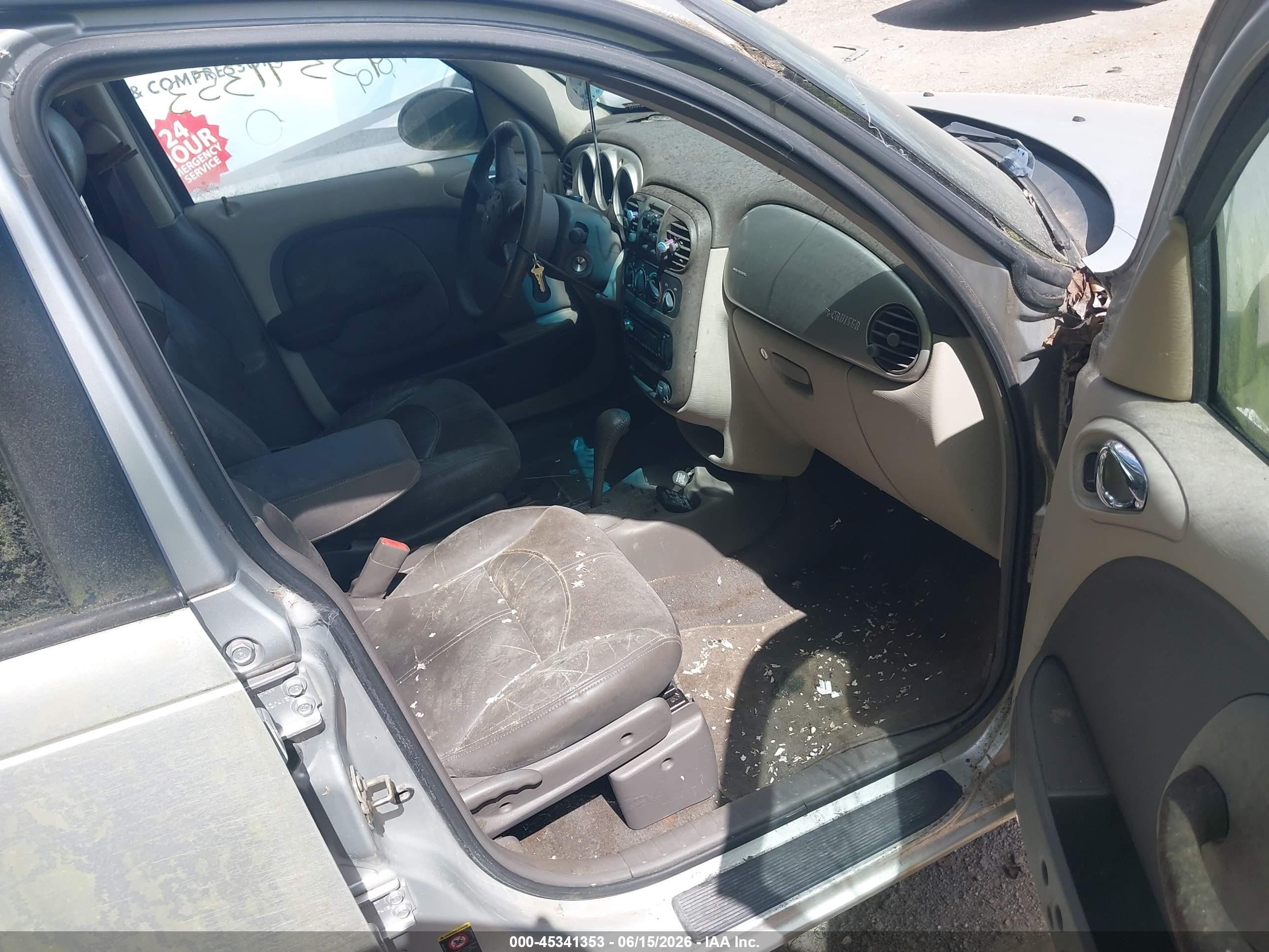 2001 Chrysler Pt Cruiser   Silver vin: 3C8FY4BB51T526149