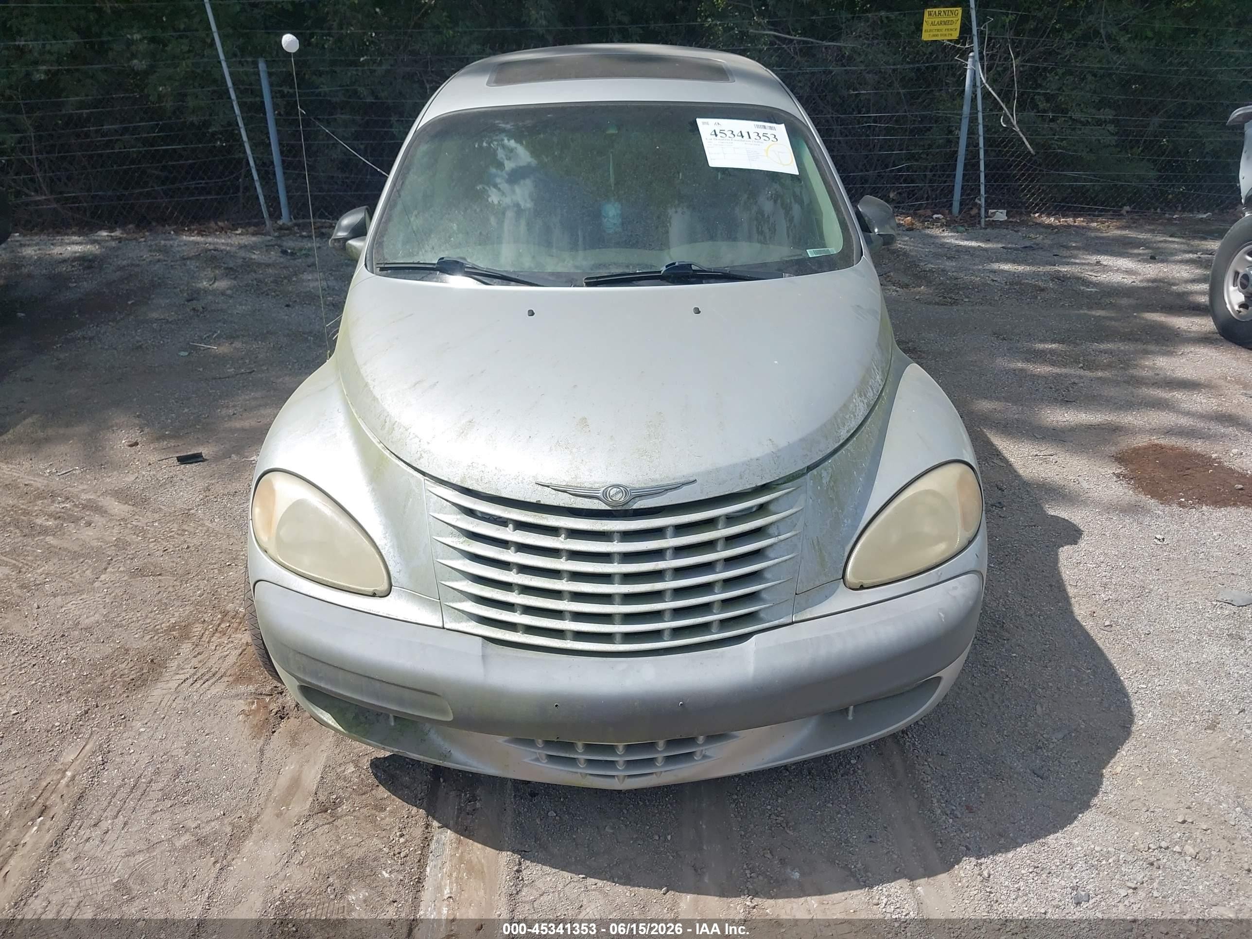 2001 Chrysler Pt Cruiser   Silver vin: 3C8FY4BB51T526149