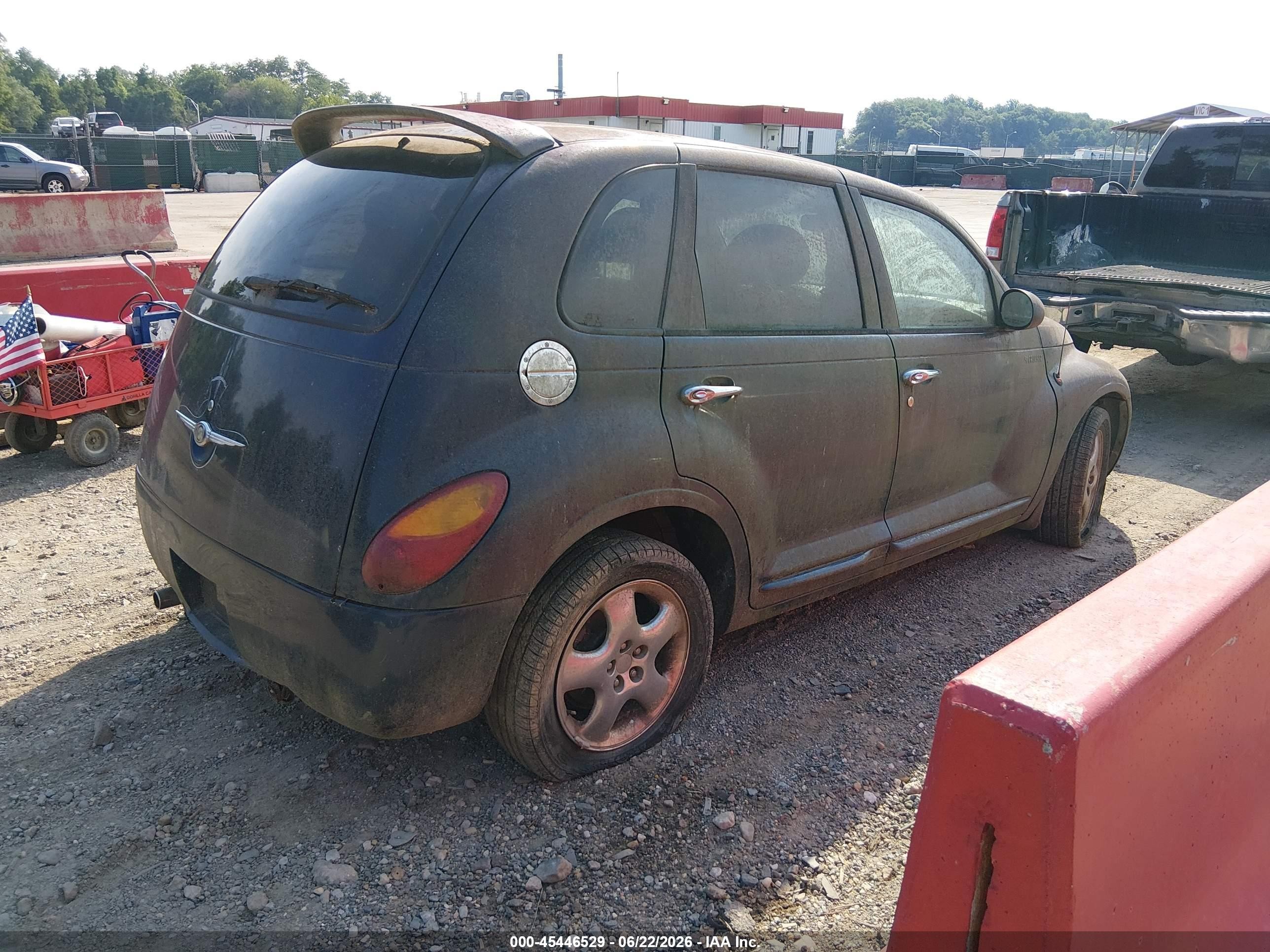 2001 Chrysler Pt Cruiser   Blue vin: 3C8FY4BB51T576016