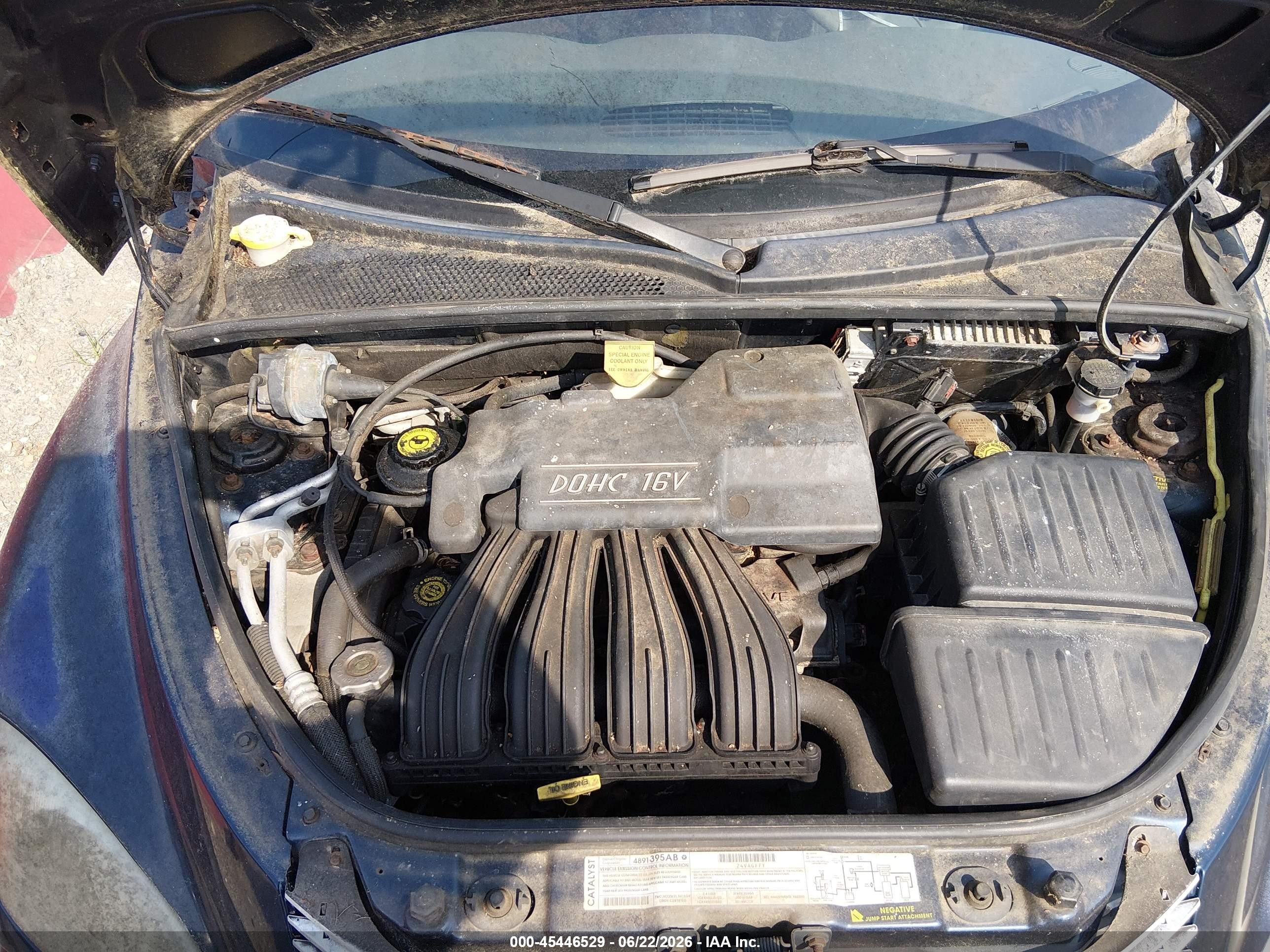 2001 Chrysler Pt Cruiser   Blue vin: 3C8FY4BB51T576016