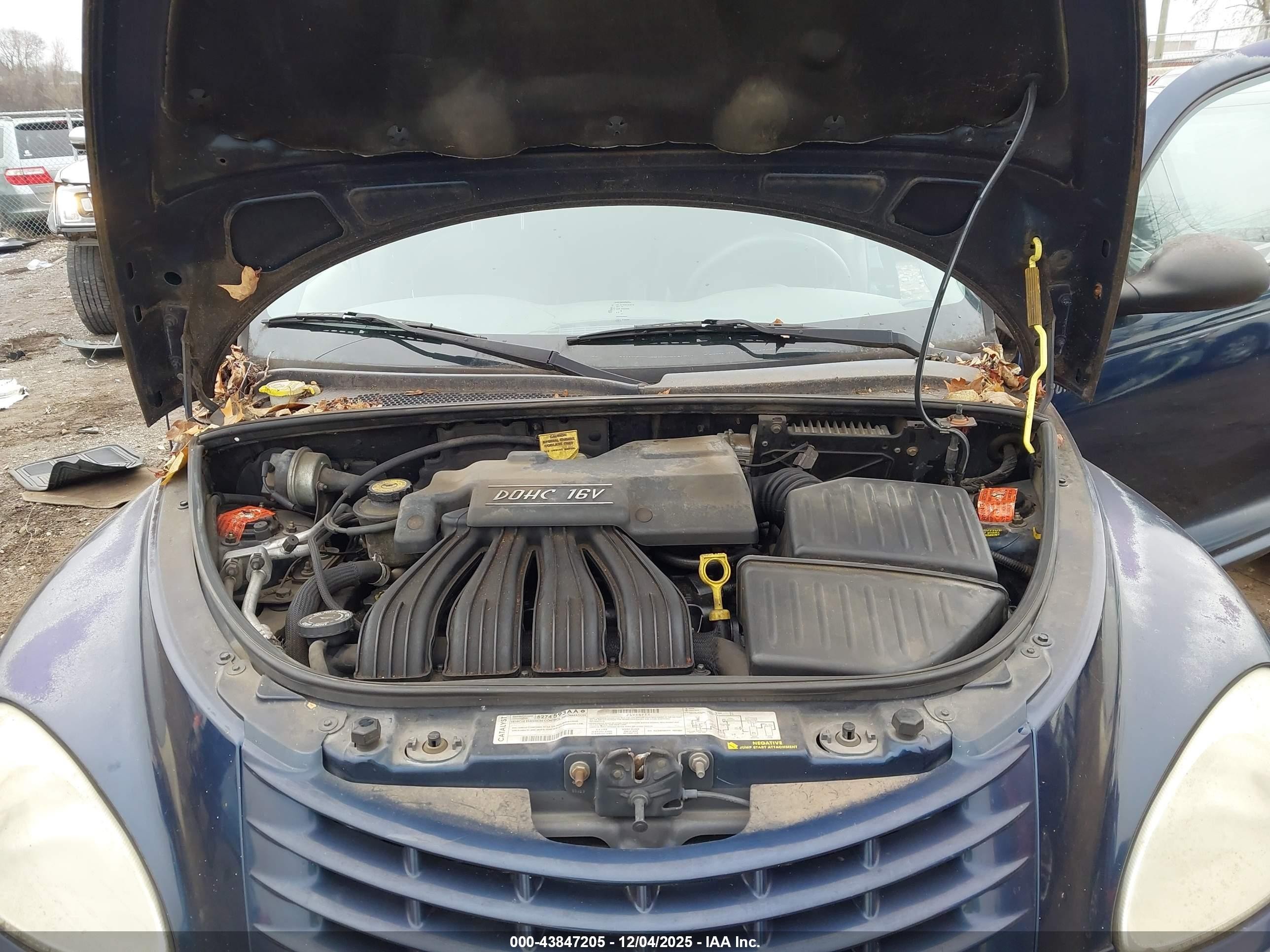 2001 Chrysler Pt Cruiser   Blue vin: 3C8FY4BB51T631225