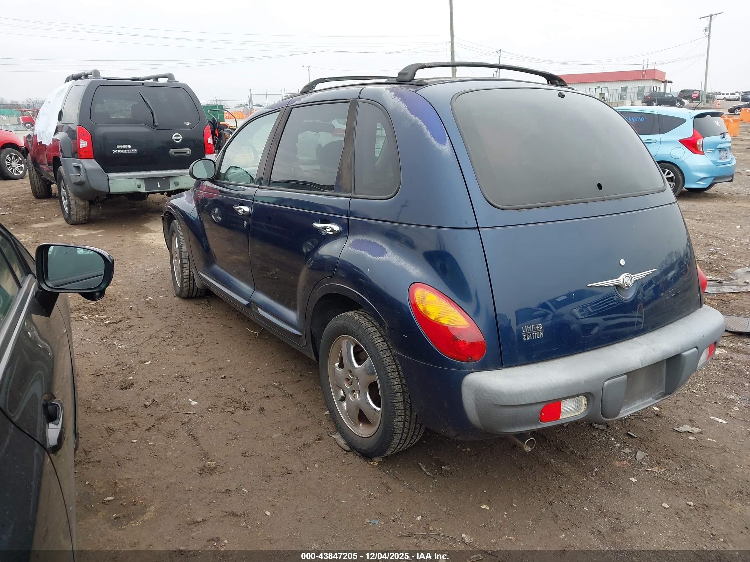2001 Chrysler Pt Cruiser   Blue vin: 3C8FY4BB51T631225