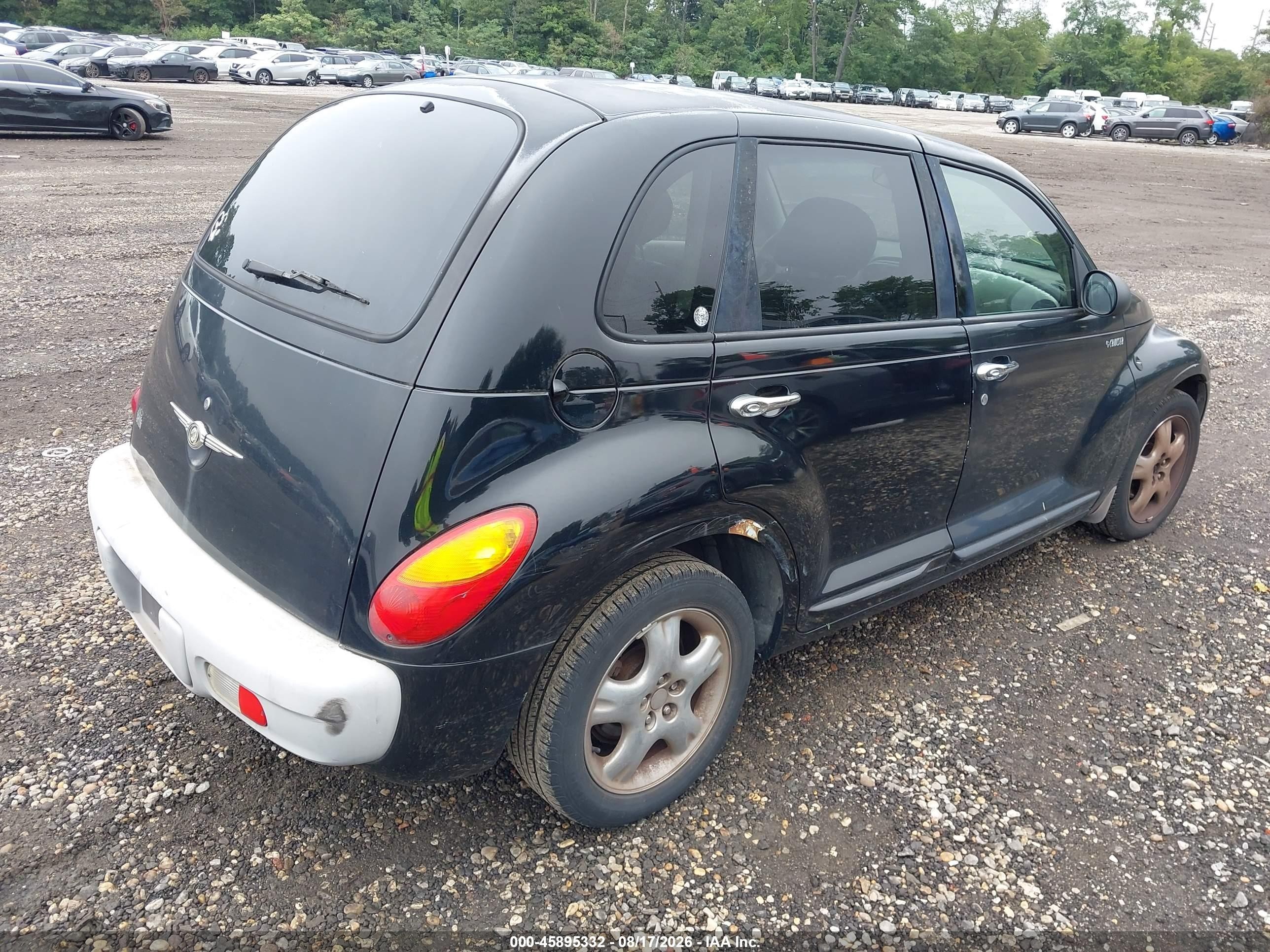 2001 Chrysler Pt Cruiser   Black vin: 3C8FY4BB61T320550