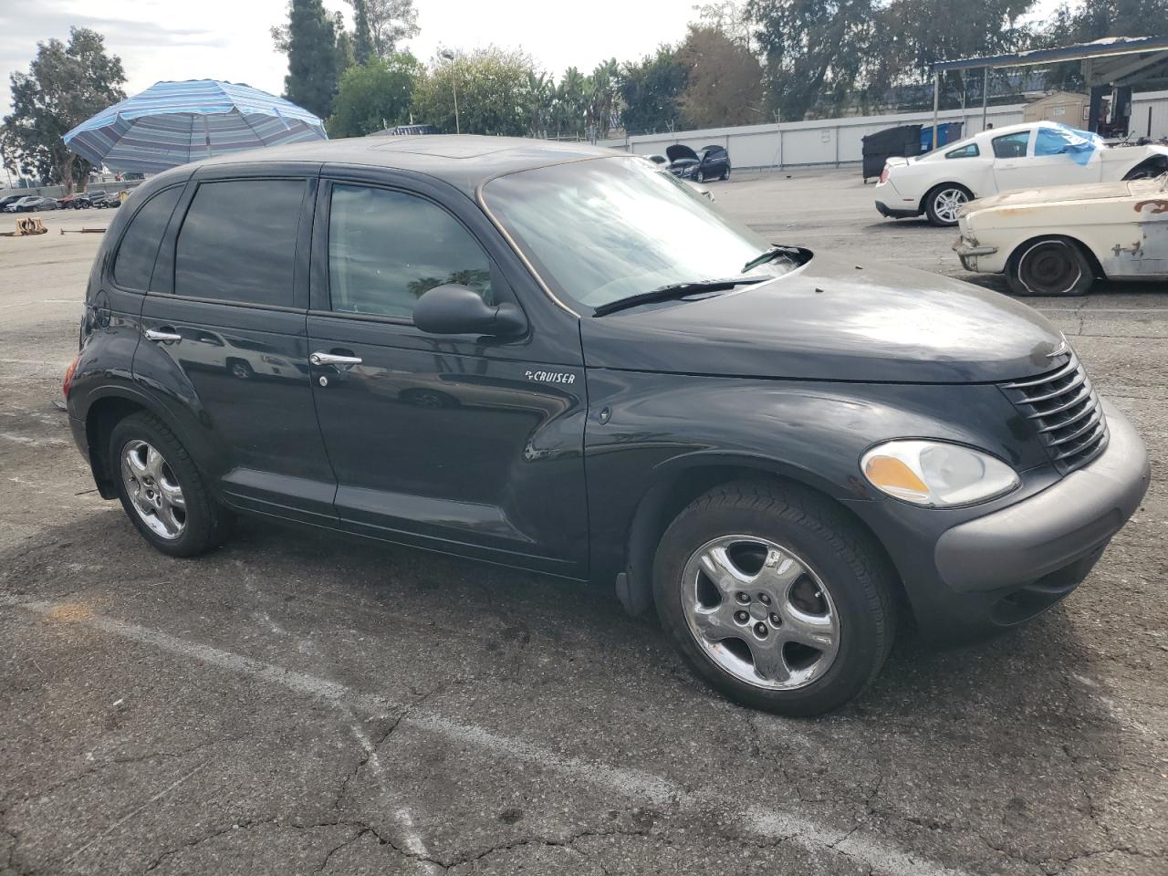 2001 Chrysler Pt Cruiser Black vin: 3C8FY4BB61T602929