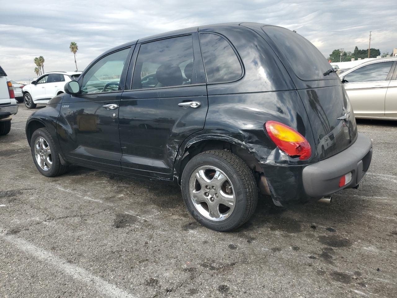 2001 Chrysler Pt Cruiser Black vin: 3C8FY4BB61T602929